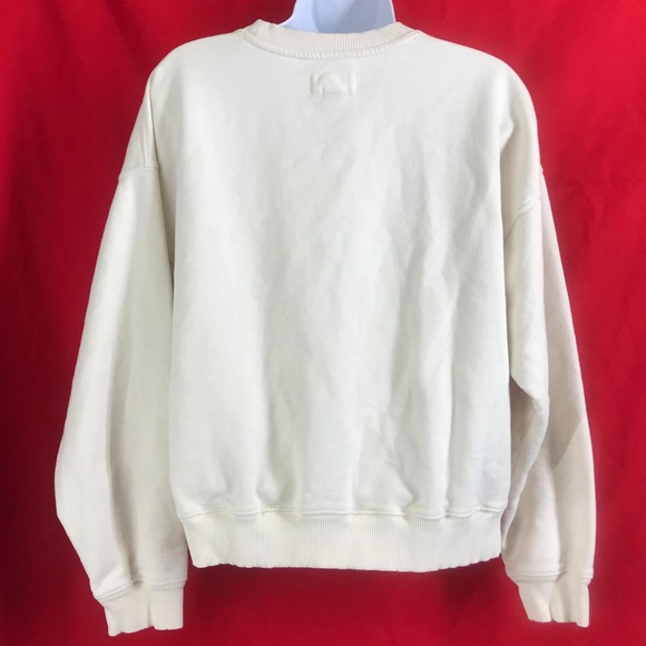 American Eagle Outfitters Cream and Red Graphic Sweater - Picture 4 of 10